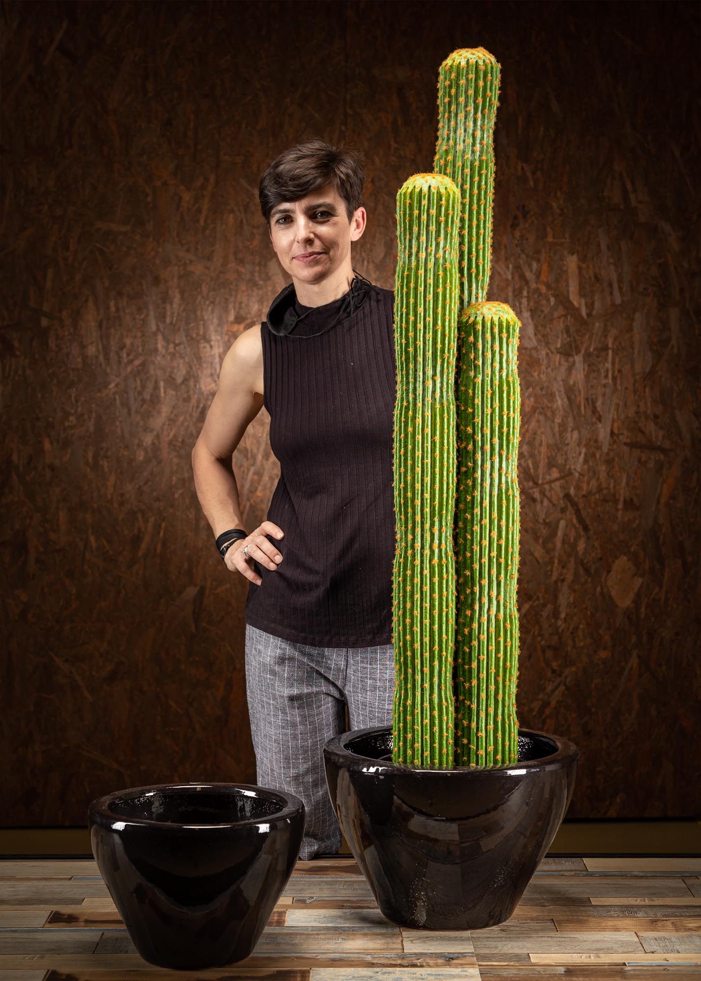 Pianta Artificiale Cactus Mexico - Arte Fiore