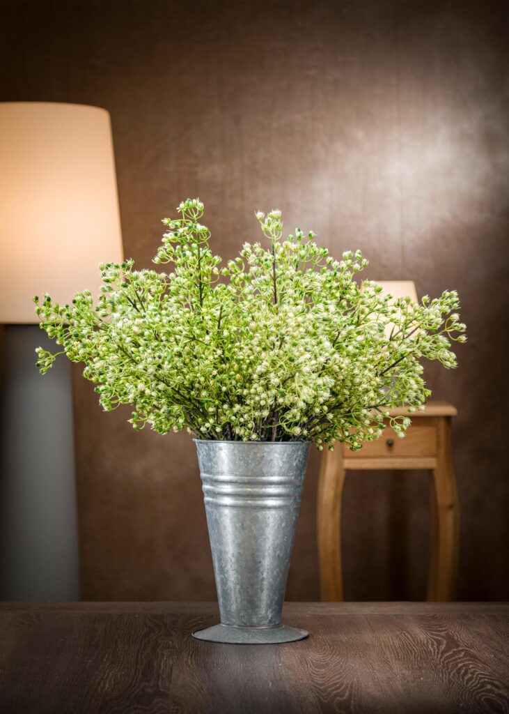 FARROWER - 24 rami artificiali di eucalipto con gambo di eucalipto  decorativo verde artificiale - per composizioni floreali per matrimoni  decorazioni per la casa : : Casa e cucina