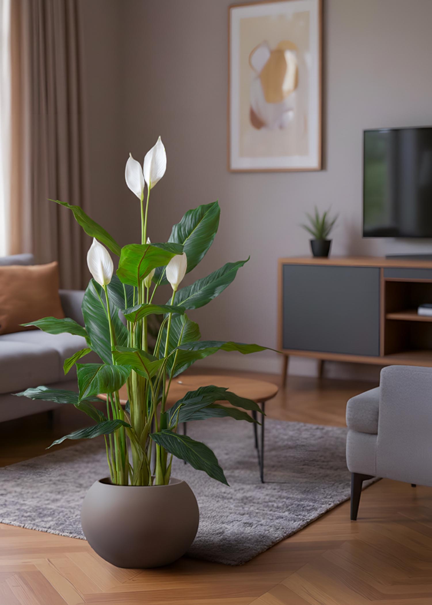 pianta di Spatifillo artificiale piante artificiali Arte Fiore