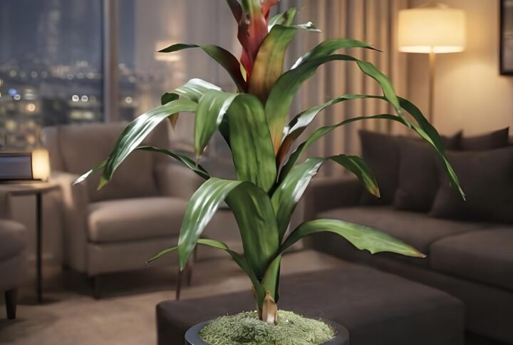 Pianta tropicale artificiale Arte Fiore ambientata